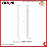  Tay cửa kính VICKINI 69970.300 