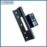  Bản lề 4D 2T đen đệm nhựa 5 lỗ cánh - khung KINLONG 