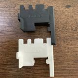  Bịt đố dùng chung 2in1 Xingfa Trái ĐEN (50C/B) 