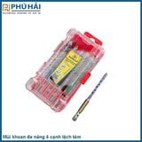  Mũi khoan đa năng 4 cạnh lệch tâm 