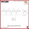 Thanh ray máng VICKINI 79103 NP 