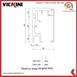  Thanh ray máng VICKINI 79970.001 