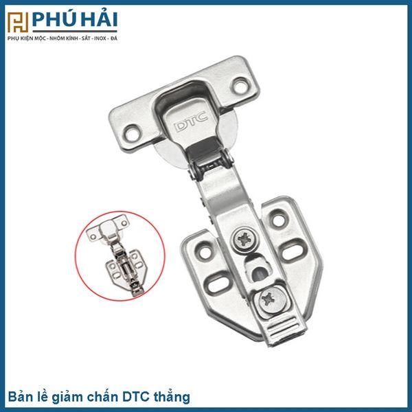  Bản lề giảm chấn DTC Thẳng 