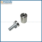  Trụ kính VICKINI 20119.030-Þ19x50 SSS inox mờ (bọ kính) 