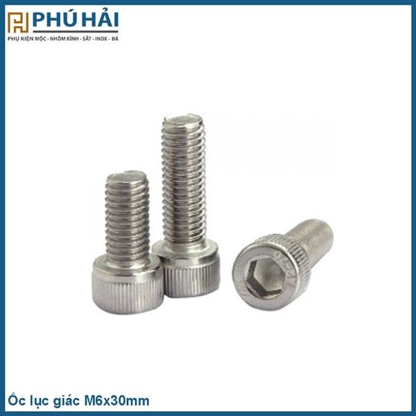  Ốc lục giác M6x30mm 