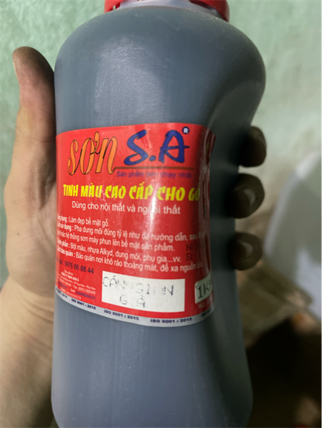  Tinh màu cánh dán(1kg/chai) 