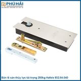  Bản lề sàn thủy lực tải trọng 250kg, inox 304 Hafele 932.84.040 