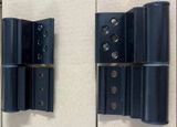  Bản lề 2D AG màu đen hệ 55 vát cạnh trái 