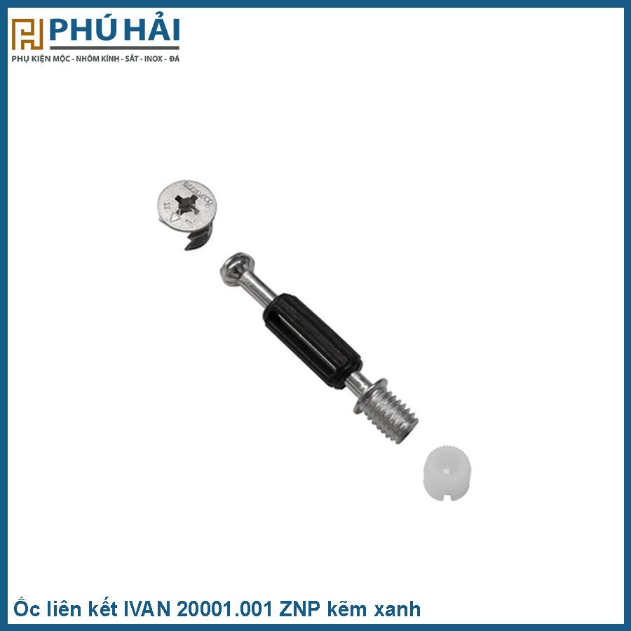  Ốc liên kết IVAN 20001.001 ZNP kẽm xanh 