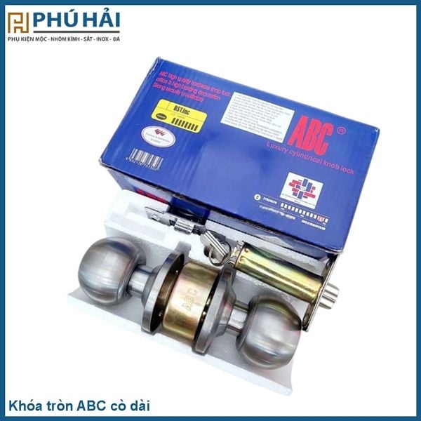 Khóa tròn ABC cò dài (24B/T) – Phân Phối Vật Tư Phụ Kiện Phú Hải