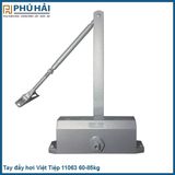  Tay đẩy hơi Việt Tiệp 11063 60-85kg cửa đi màu bạc 