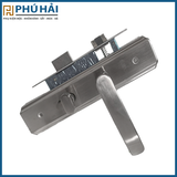 Khoá tay gạt Ksaite FB200 Inox Vặn Chìa 