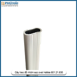  Cây treo đồ nhôm sọc oval Hafele 801.21.836 3M 