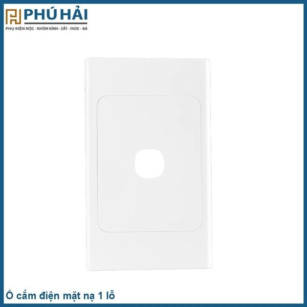  Ổ cắm điện mặt nạ 1 lỗ 