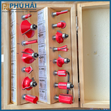  Bộ mũi phay 12C (cốt lớn 12 ly) TP 