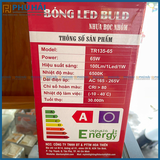  Bóng đèn led trụ loại 1 tản nhiệt 60W 