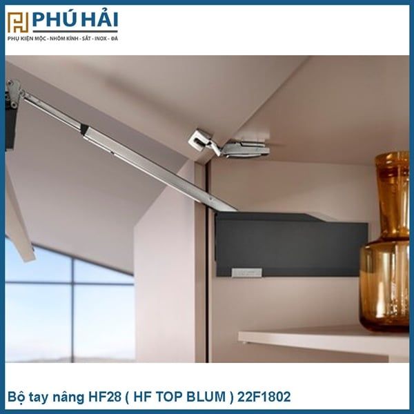  Bộ Tay nâng ( HF TOP BLUM ) 22F1509 cánh R 840-C1200(PF 2700- 13500) 