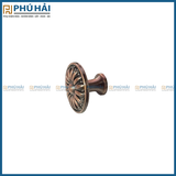  Núm tủ hoa văn đồng cổ nâu 