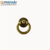 Núm tay nắm tủ khoen tròn - Màu giả cổ vàng 