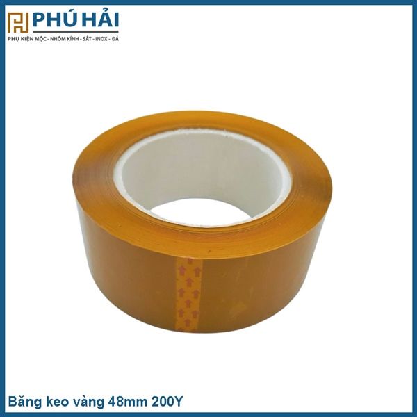  Băng keo vàng 48mm 200Y (48120)(Cuộn) 