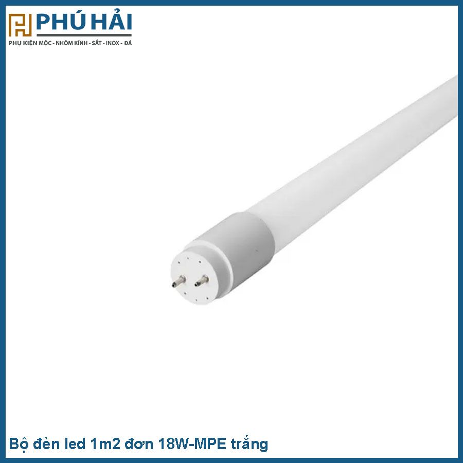  Bộ đèn led 1m2 đơn 18W-MPE trắng 