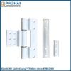 Bản lề 4D cánh-khung 1T5 trắng đệm nhựa KINLONG