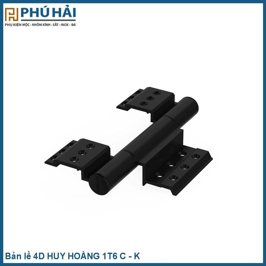  Bản lề 4D HUY HOÀNG 1T6 đen C-K ( Thùng 24 Cái) 