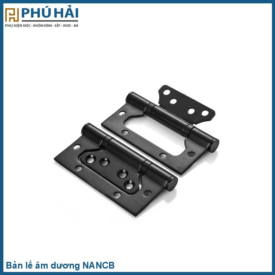  Bản lề âm dương NANCB đen 