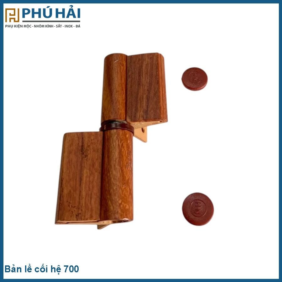  Bản lề cối hệ 700 màu gỗ 