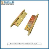  Bản lề lá Humer đầu nhọn chất liệu thau 8F dày 3li 