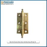  Bản lề lá Humer đầu nhọn chất liệu thau 8F dày 3li 