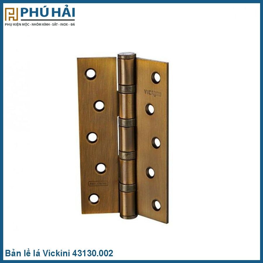  Bản lề lá vickini 43130.002 màu cafe , 1.25T dày 3.0mm 