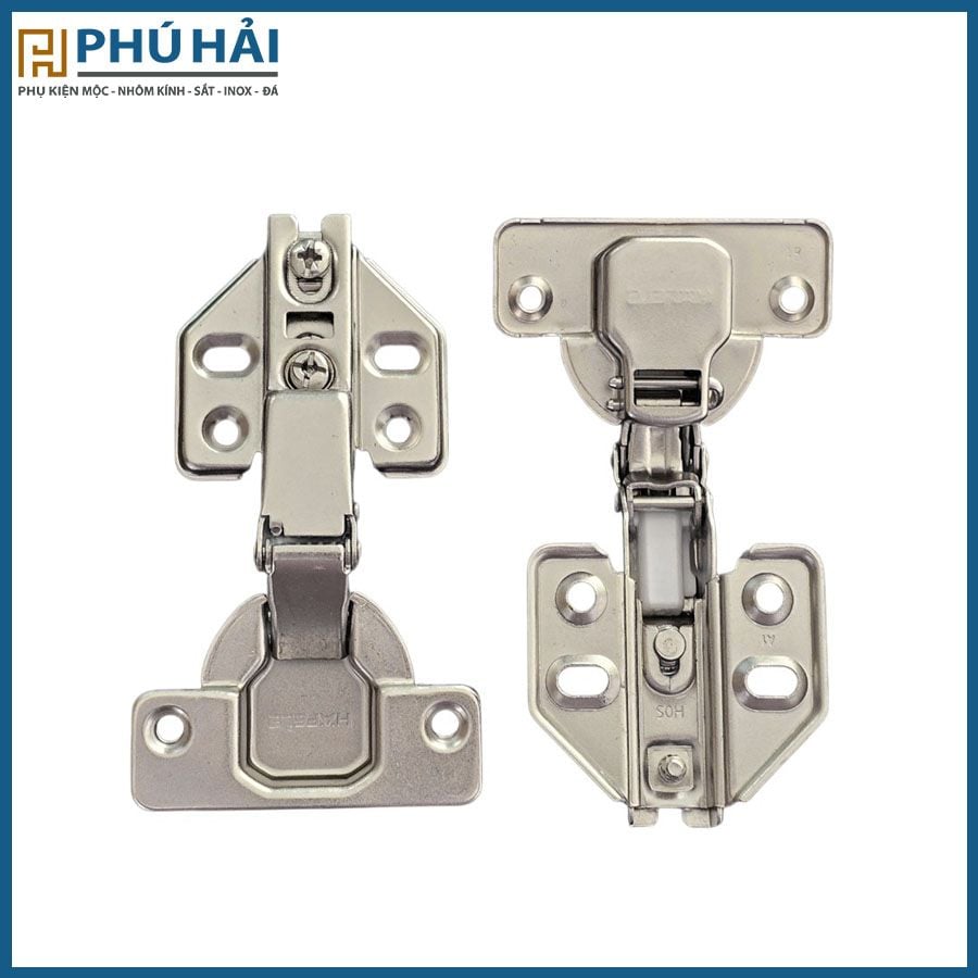  Bản lề Metalla giảm chấn trùm nữa Hafele 493.03.024 