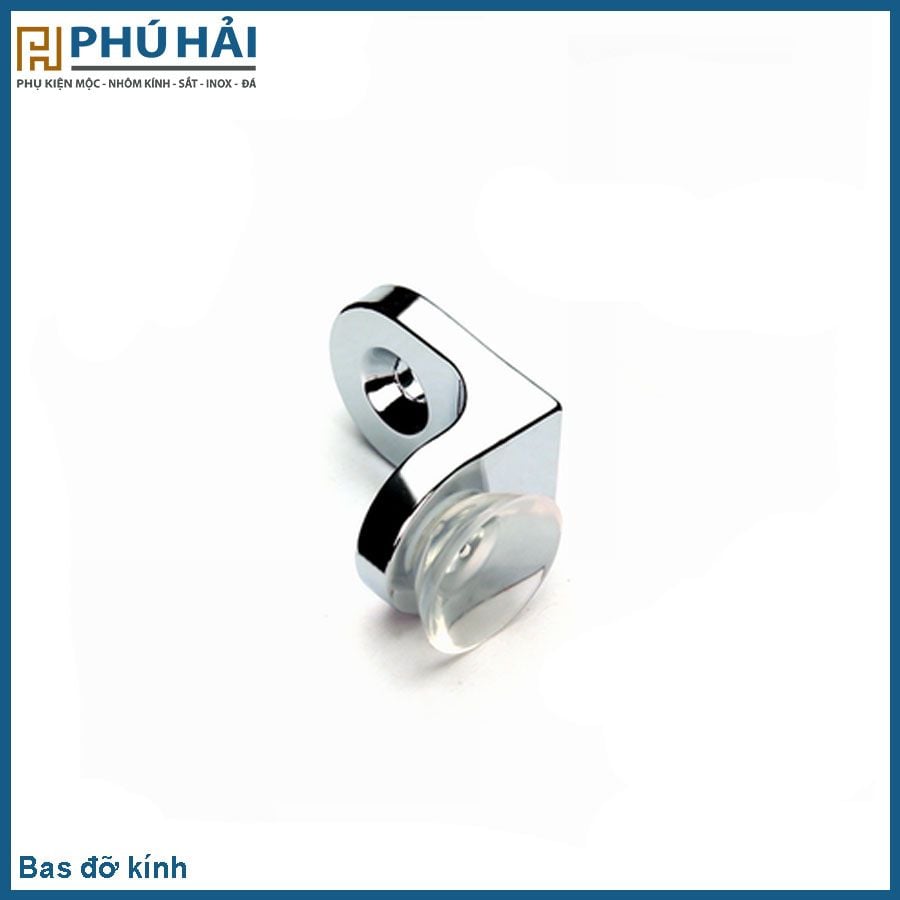 Bas đỡ kính inox (có núm nhựa) Cái – Phân Phối Vậ…