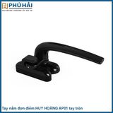  Tay nắm đơn điểm HUY HOÀNG AP01 đen phải tay tròn(30C/T) 