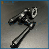  Khóa cửa phân thể VICKINI 34617.101 OBP đen mờ ruột chốt 