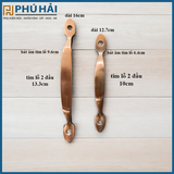  Tay tủ 703 Nâu, bóng 