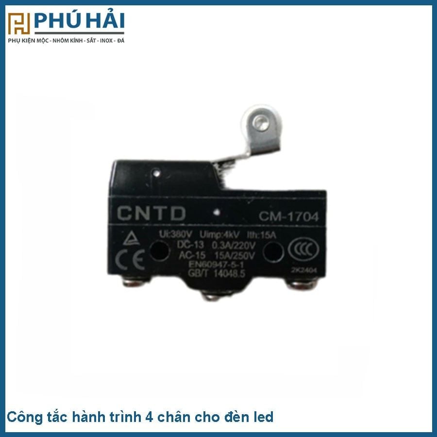  Công tắc 4 chân cho đèn led 