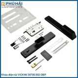  Khóa điện tử VICKINI 39705.002 OBP Đen mờ (wifi) -Bộ 