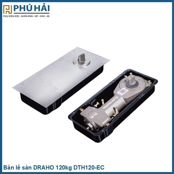  Bản lề sàn DRAHO 120kg DTH120-EC Bóng 