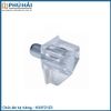  Chốt đỡ kệ kiếng - KS0721Z3 - màu trắng trong - (100 Cái/Bịch) 