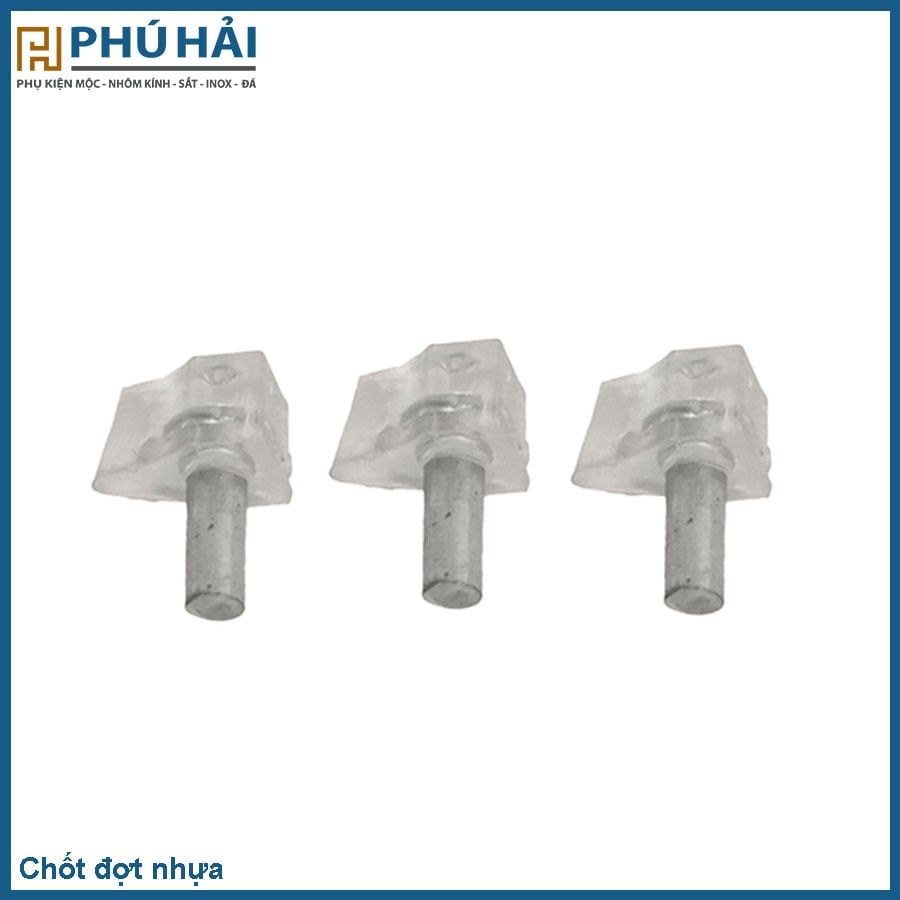  Chốt đợt trắng nhựa 