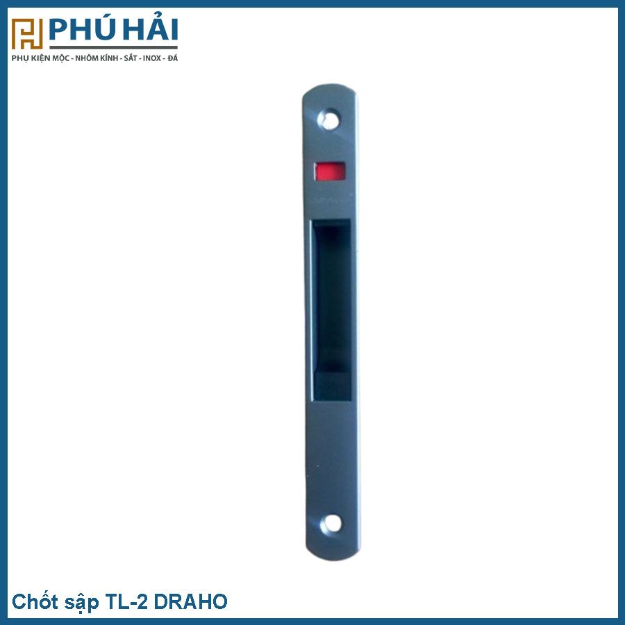  Chốt sập không tự sập TL-2 Màu Xám DRAHO (Chưa Miệng) 