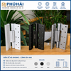  Bản Lề 4D ZH-168 Draho Khung Cánh Cửa Nhôm Kính – Bản Lề 4D Điều Chỉnh 4 Chiều Màu Xám Đen Bạc Trắng 