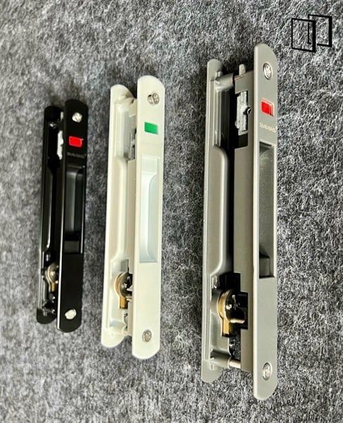  Khóa sập Màu Xám có chìa L-3 DRAHO 