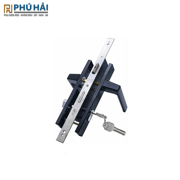  Khóa đơn điểm đen mở trong KINLONG( Thân đen) 