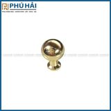  Núm tủ tròn màu vàng bóng 6026 