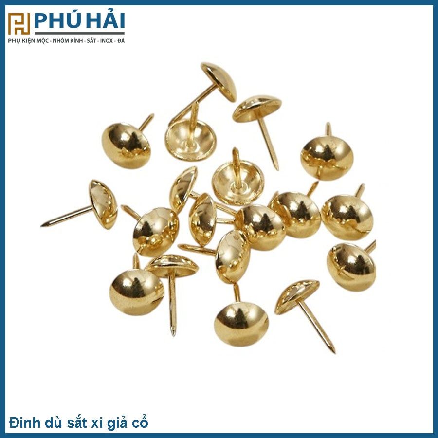  Đinh dù sắt xi vàng phi 11(1000cai/bịch) 