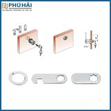  Khóa tủ cốp HAMMERED 103-20- 2F 48C/H 