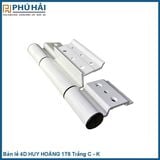  Bản lề 4D HUY HOÀNG 1T6 Trắng C - K ( Thùng 24 Cái) 